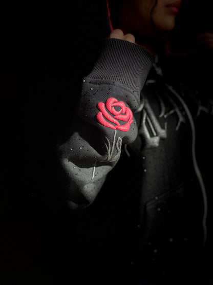 Dead Rose™  Jolt Charm Zip Up Hoodie