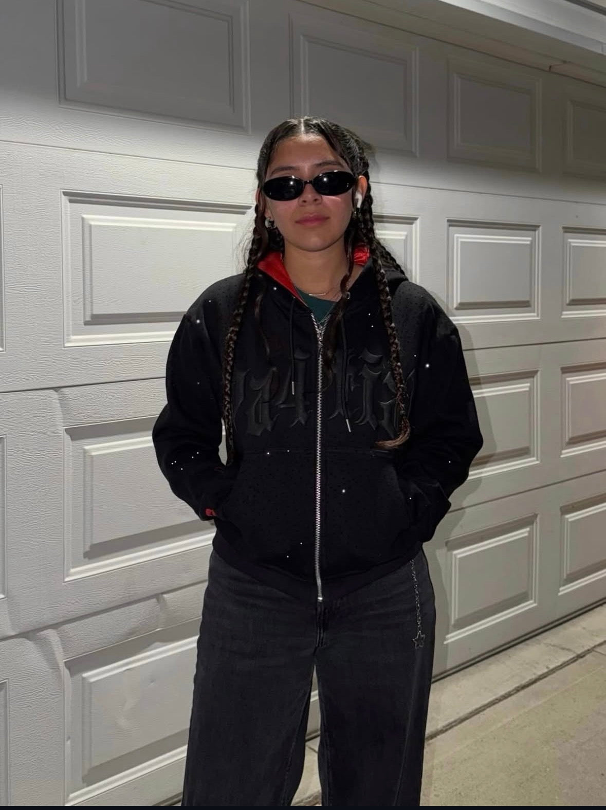 Dead Rose™  Jolt Charm Zip Up Hoodie